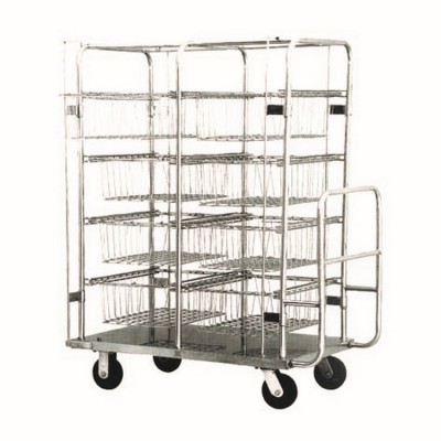 篮筐下送车 篮筐推车