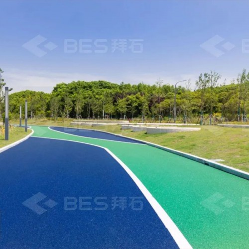 沥青改色薄涂彩色路面