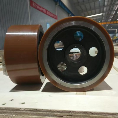 堆垛机包胶轮 水平行走轮 聚氨酯驱动轮 高承载高耐磨