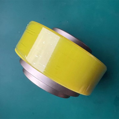 智能AGV小车聚氨酯包胶轮 AGV行走轮 不脱胶不撕裂